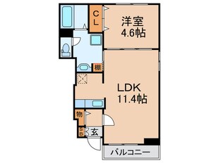 ソレイユ本郷の物件間取画像